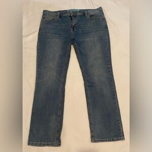 Rock & Roll Revolver Men's Slim Straight Blue Jeans Size‎ 42x34